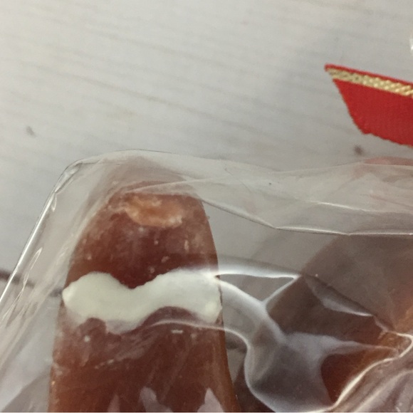 Gingerbread Man Christmas Candles Lot of 4 Various Brands White Barn TAG Royal - Picture 7 of 16